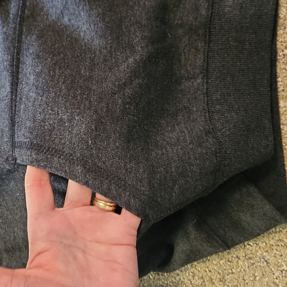 District Dark Gray Hoodie with White and Gold Accents - Picture 3 of 6